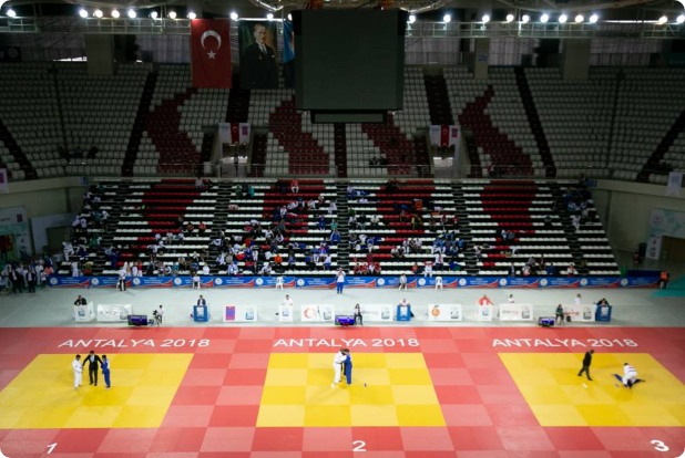 Antalya IBSA judo competition venue